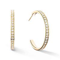 Пусеты Coeur de Lion Crystal-Gold, 0128/21-1816