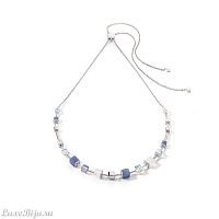 Колье Coeur de Lion Silver-blue 5074/10-0700