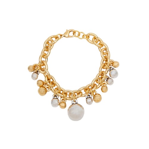 Браслет Tucco, Simplicity, с металлическими бусинами, TC26.1-TMPU60 золотистый