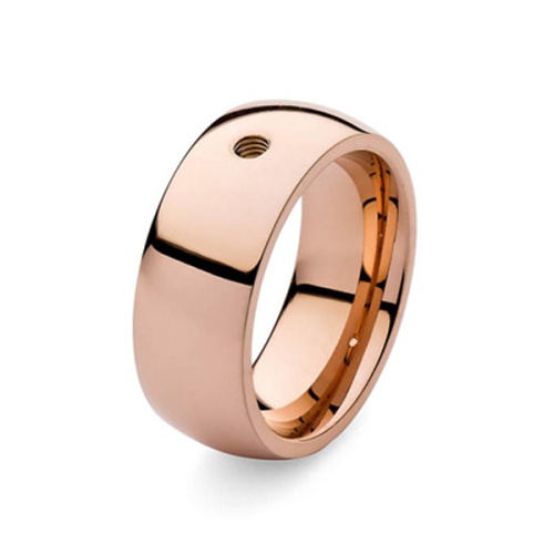 Кольцо - база Qudo Basic big gold 17.8 мм 627015 RG фото 2