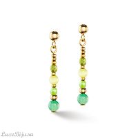 Серьги Coeur de Lion Green, 4350/21-0500