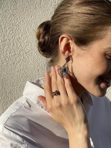 Серьги Fiore di Firenze OR310721 TANZANITE фото 7