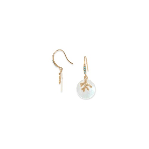 Серьги Franck Herval, Darya, с перламутром и кристаллами Swarovski, FH26.2-12-70344 белый