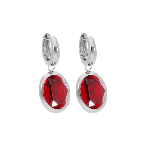 Серьги Qudo Creole TIVOLA small S siam, 310509 R/S фото 6