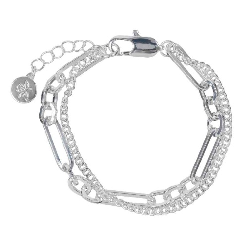 Браслет Fiore Luna Double Сarabiner, CL6096 S