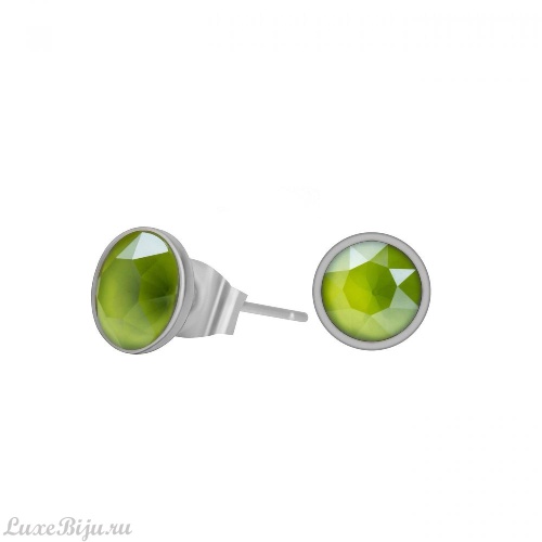 Пусеты Fiore Luna Crystal Lime SWE298 CLIM S фото 2