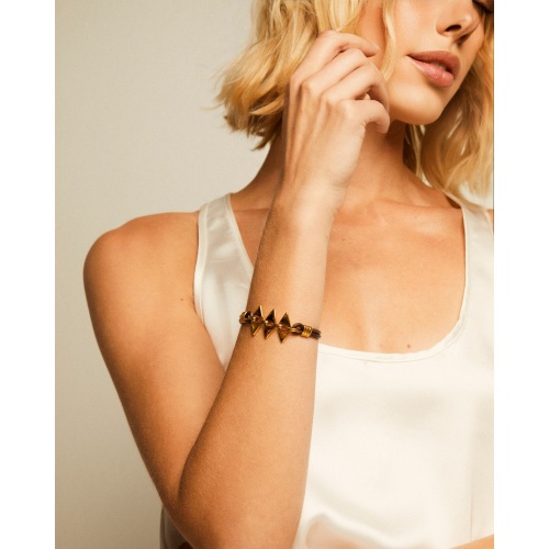 Браслет VIDDA, Dune, кожаный, металл, VD24.1-01898 серебристый фото 4