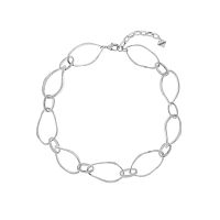 Колье VIDDA, Shadow, со звеньями неправильной формы, VD25.2-02099 серебристый