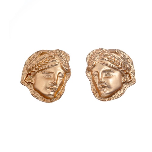 Серьги Moon Paris, античное изображение, Mo-Y25.06-020.13 золотистый