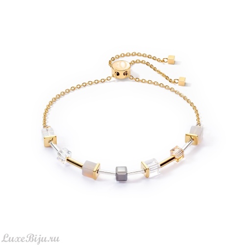 Браслет Coeur de Lion Grey-Gold, 5074/30-1216