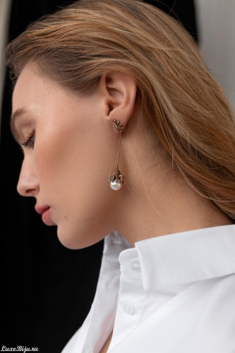 Серьги Fiore di Firenze OR2210-1 GRANAT фото 6