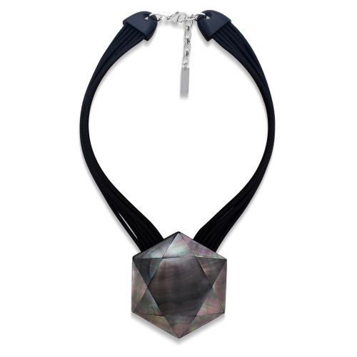 Колье Nature Bijoux, Vendome, с перламутром, NB26.2-15-43891 серый
