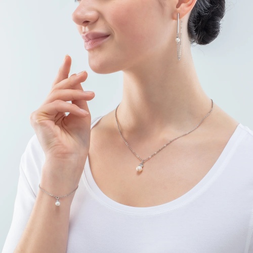 Браслет Coeur de Lion White-Silver, 1113/30-1417 фото 6