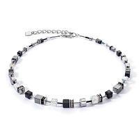 Колье Coeur de Lion Black-White, 4530/10-1314