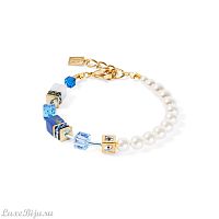 Браслет Coeur de Lion Blue-Gold, 5086/30-0716