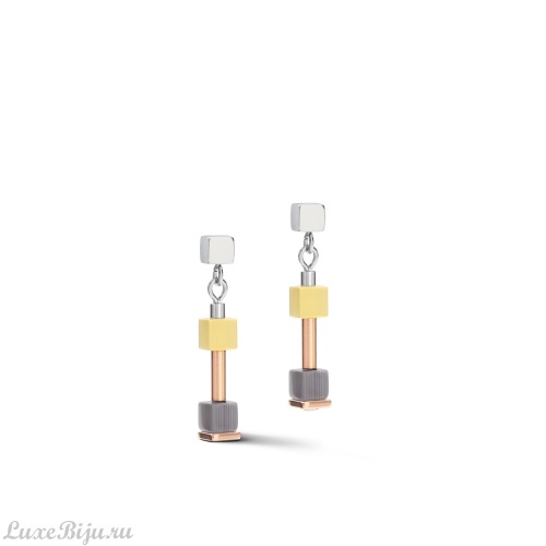 Серьги Coeur de Lion Fine Pastel Beige-Olive 5028/21-1009