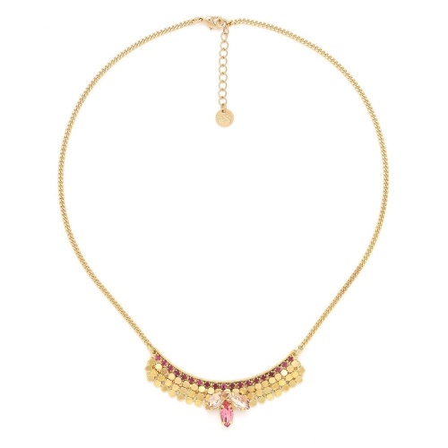 Колье Franck Herval, Irene, с кристаллами Swarovski, FH24.2-15-64170 золотистый