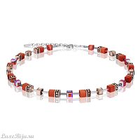 Колье Coeur de Lion Dark Orange 4016/10-0221