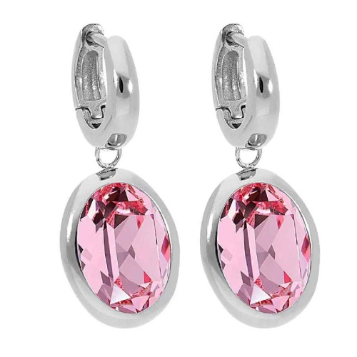 Серьги Qudo Creole TIVOLA small S light rose, 310506 R/S фото 5