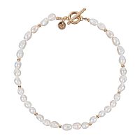 Колье Fiore Luna String of Pearls Сarabiner, BL4508 G