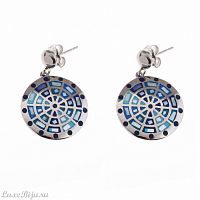 Пусеты Fiore Luna AE01253-5 BL