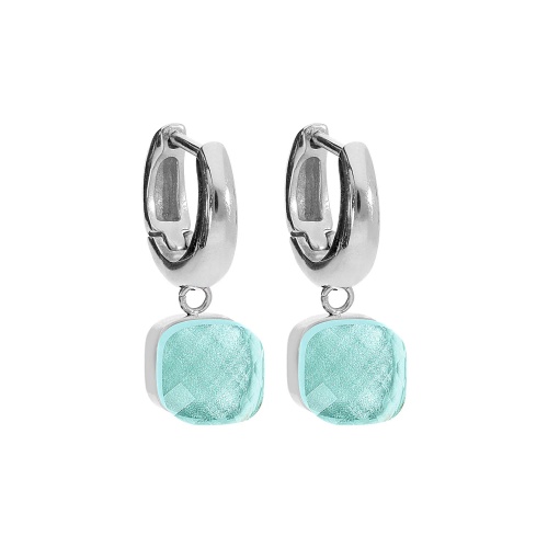 Серьги Qudo Firenze soft aqua, 300411 BL/S фото 6