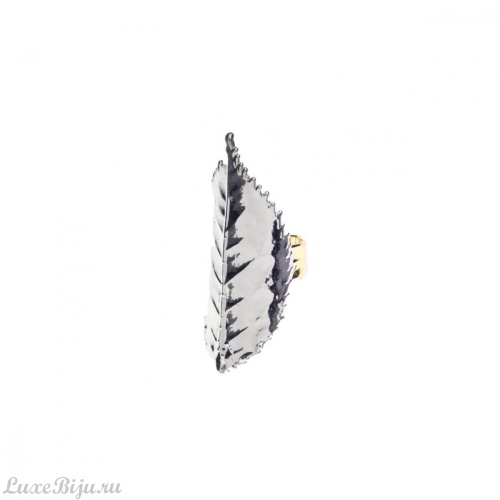 Кольцо Ester Bijoux Лист Розы RN207GAR- G/S BR