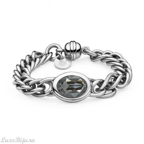 Браслет Qudo Tivola Silver Night 137114 BW/S