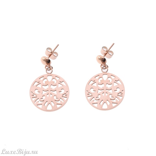 Серьги Qudo Cascia 301579 BR/RG