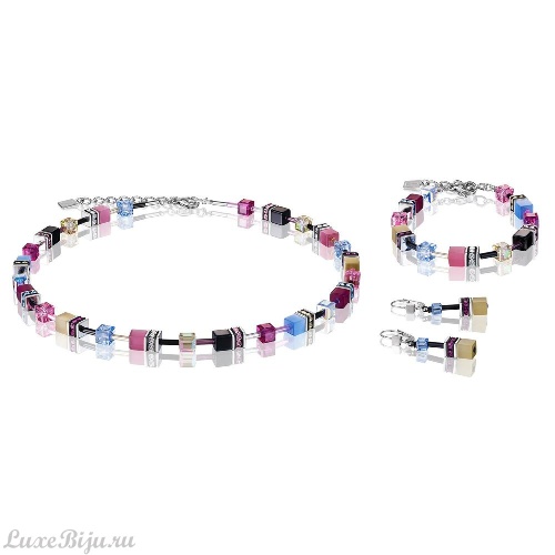 Колье Coeur de Lion Multicolour Vintage 2838/10-1571 фото 2