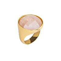 Кольцо Possebon  quartz rose 16.5 мм, K1155.9/16.5 R/G