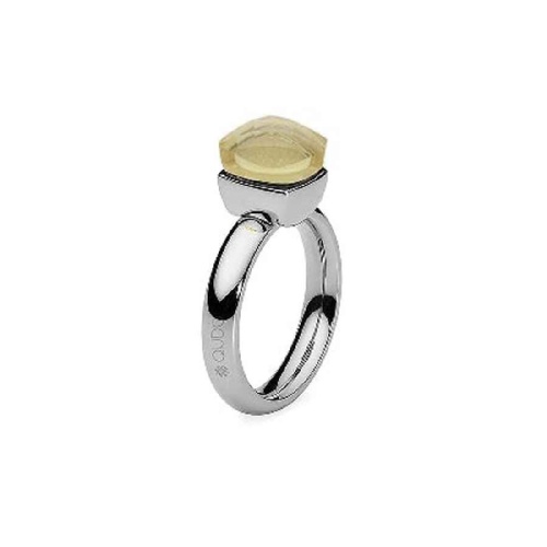 Кольцо Qudo Firenze Powder Yellow 16 мм 611890 BR/S