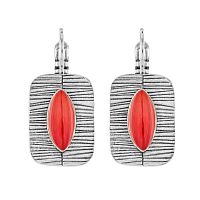 Серьги TARATATA, Indian summer, с цветной смолой, TT-H23-04710-105 розовый