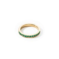 Кольцо Coeur de Lion Dark Green-Gold, 0127/40-0549 56