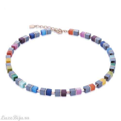 Колье Coeur de Lion Multicolour Rainbow 4927/10-1520