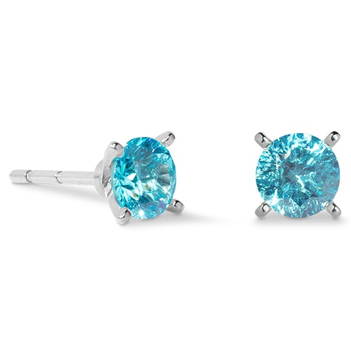 Серьги Coeur de Lion Aqua-Silver, 0207/21-2017 фото 2