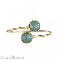 Браслет Possebon pearl green quartz C1366.16 G/G