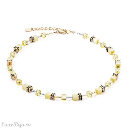 Колье Coeur de Lion Light yellow, 4020/10-0120