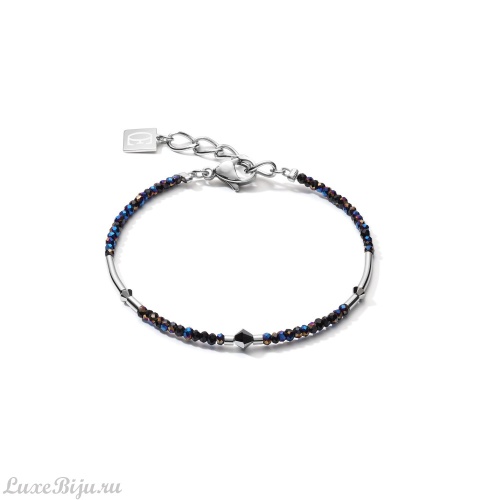 Браслет Coeur de Lion Midnight Blue-Silver 5080/30-0746