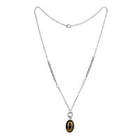 Колье Fiore Luna TIGER EYE, LN5156 BR/S