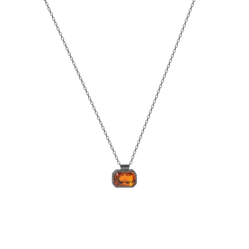 Колье Katerina Vassou, Pitch, с кристаллом, KV26.1-406228BORANGE оранжевый