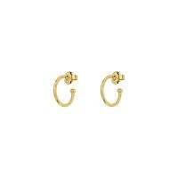 Серьги VIDDA, Tailor Charms, полукольца, металл, VD22-01604 золотистый