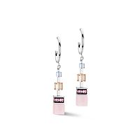 Серьги Coeur de Lion Light blue-Beige, 3039/21-0738