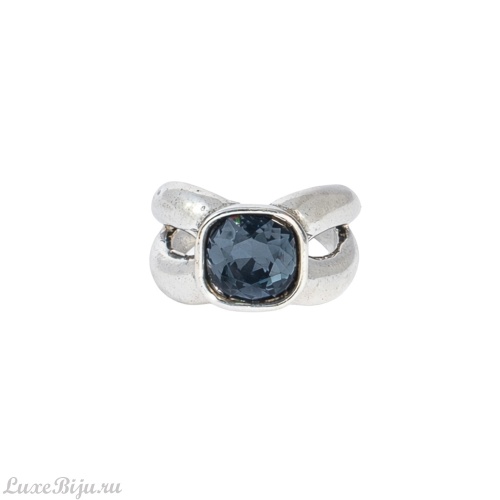 Кольцо Tucco, Camila, разъемное, с кристаллом, TC26.1-TMA113-P черный