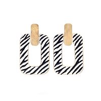 Серьги Francesca Bianchi, с эмалью, FB25.2-156D золотистый