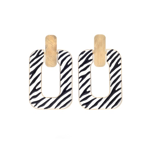 Серьги Francesca Bianchi, с эмалью, FB25.2-156D золотистый