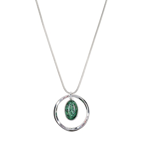 Колье Fiore Luna SERPENTINE STONE, LN5134 G/S фото 3