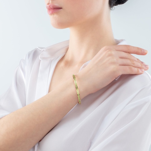 Браслет Coeur de Lion Green-Gold 19 см, 0127/37-0516 фото 2