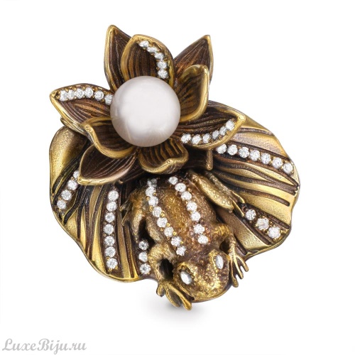 Кольцо Fiore di Firenze AN1702 PEARL фото 3