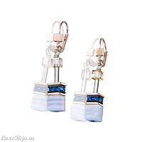 Серьги Coeur de Lion Blue Beige, 4905/20-0710